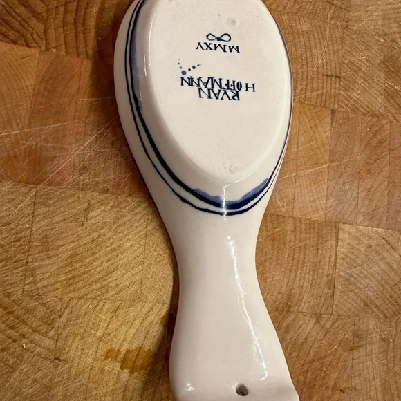 Mara Hoffman for Anthropologie Floral Ceramic Spoon Rest - Picture 2 of 2